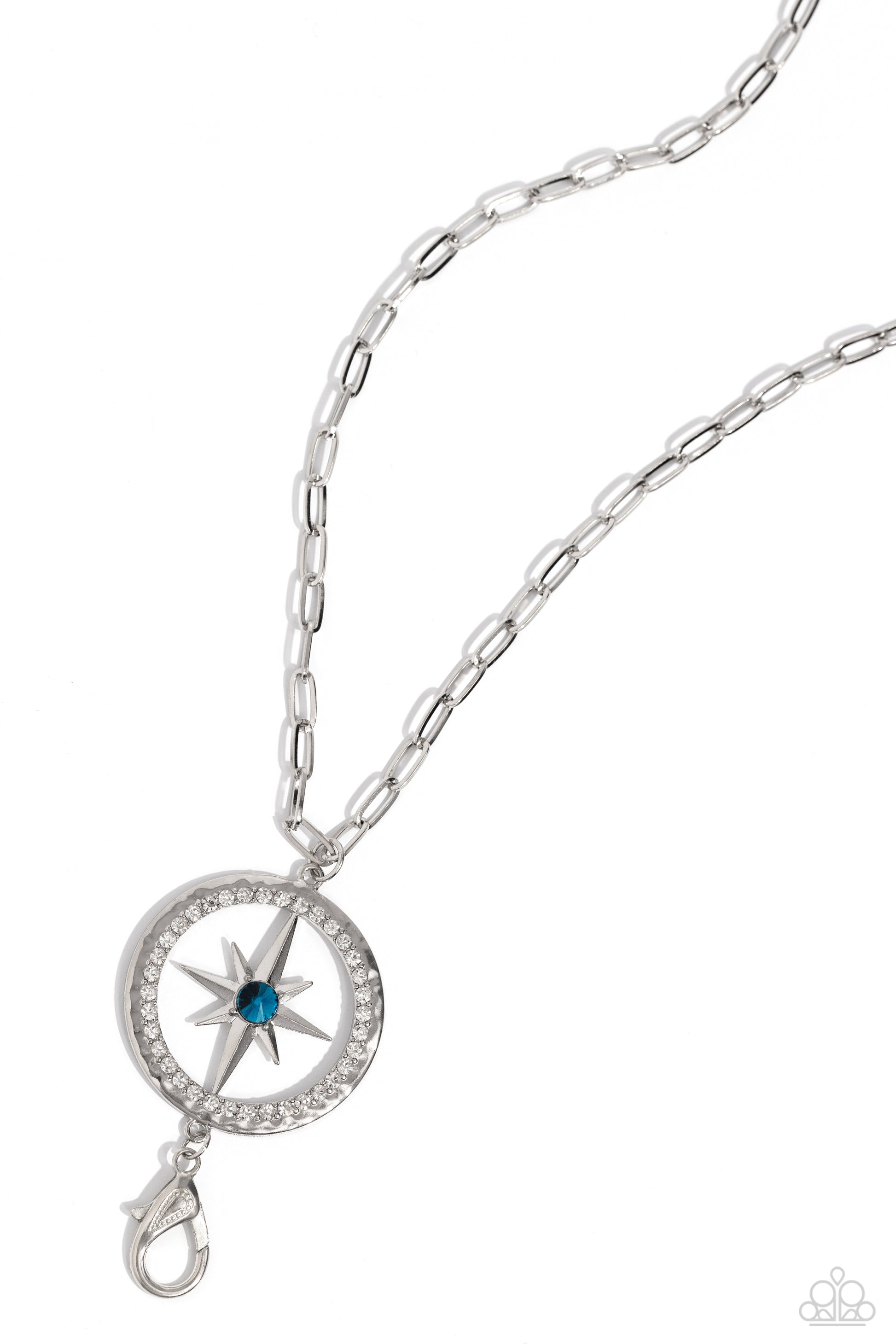 Stellar Secret - blue - Paparazzi LANYARD necklace