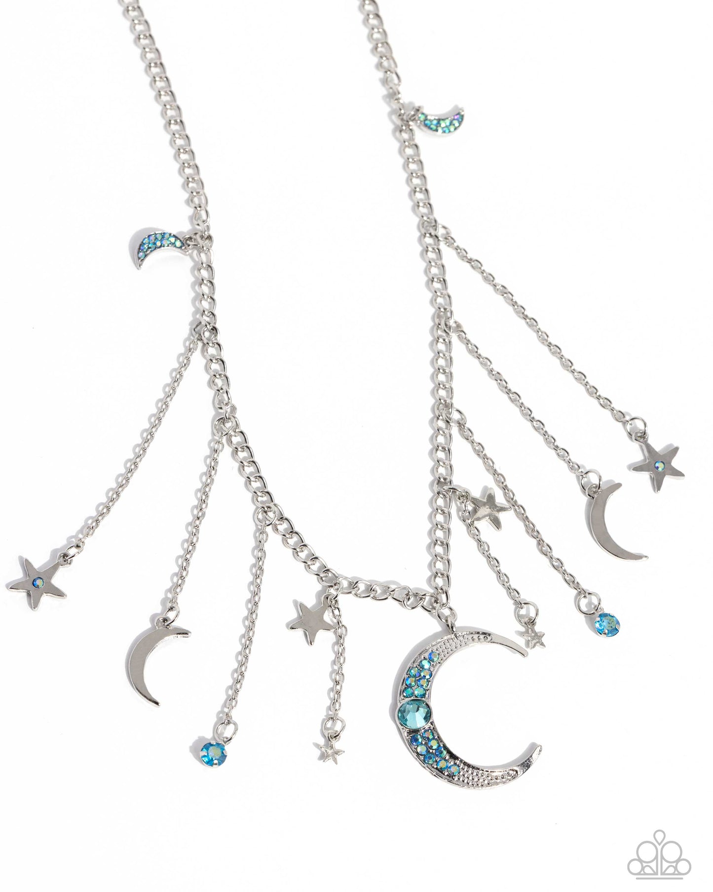 Stellar Selection - blue - Paparazzi necklace