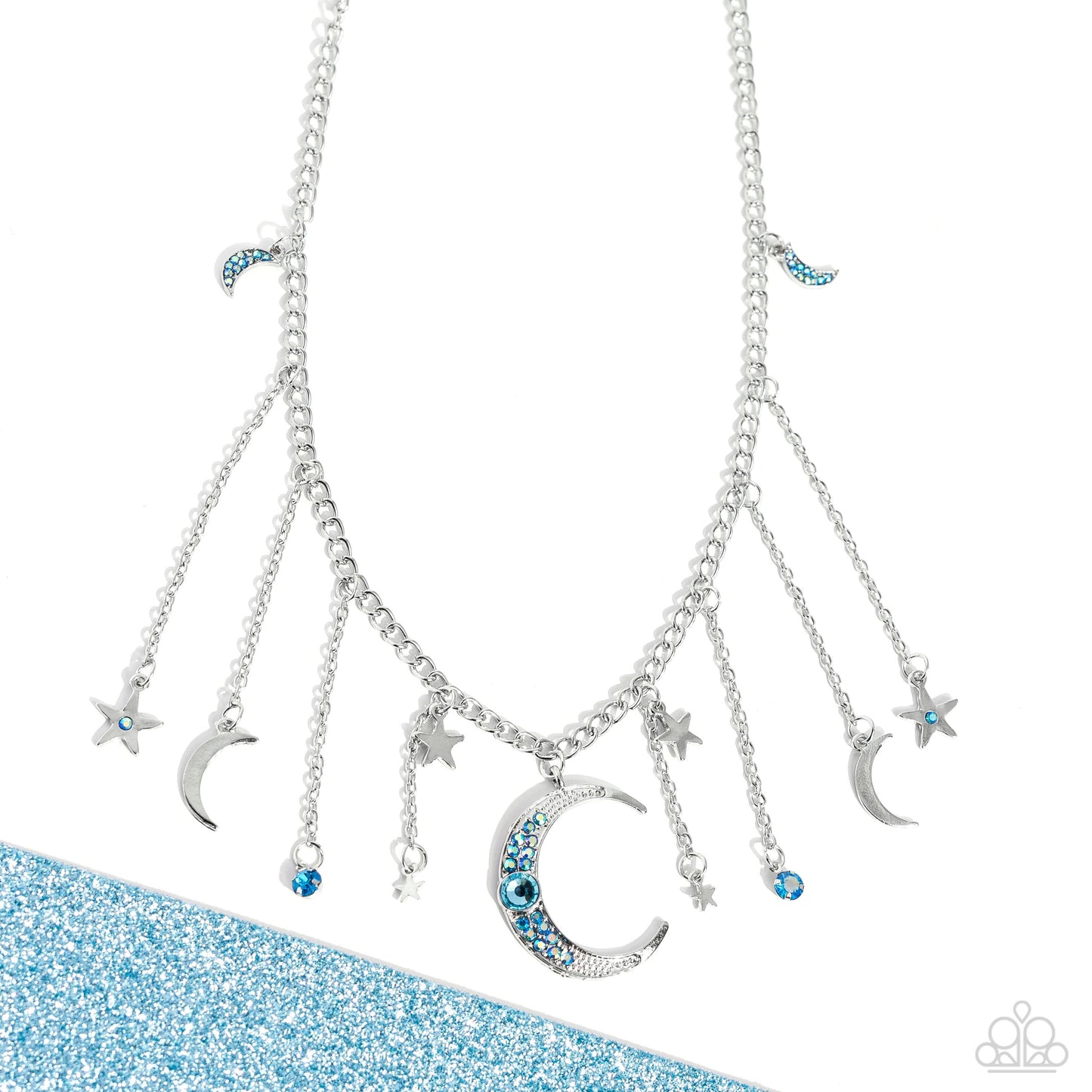 Stellar Selection - blue - Paparazzi necklace