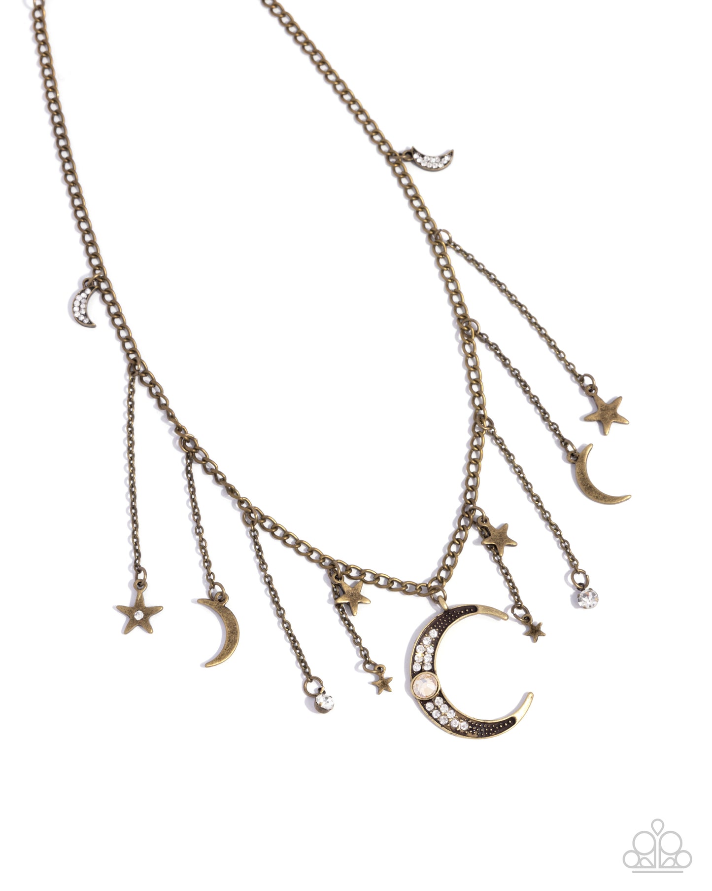 Stellar Selection - brass - Paparazzi necklace