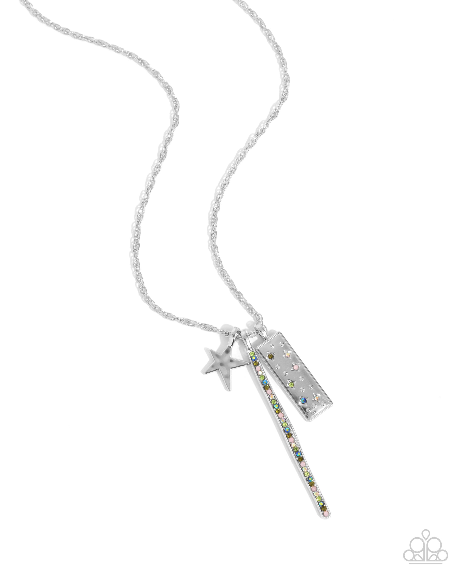 Stellar Sensei - green - Paparazzi necklace