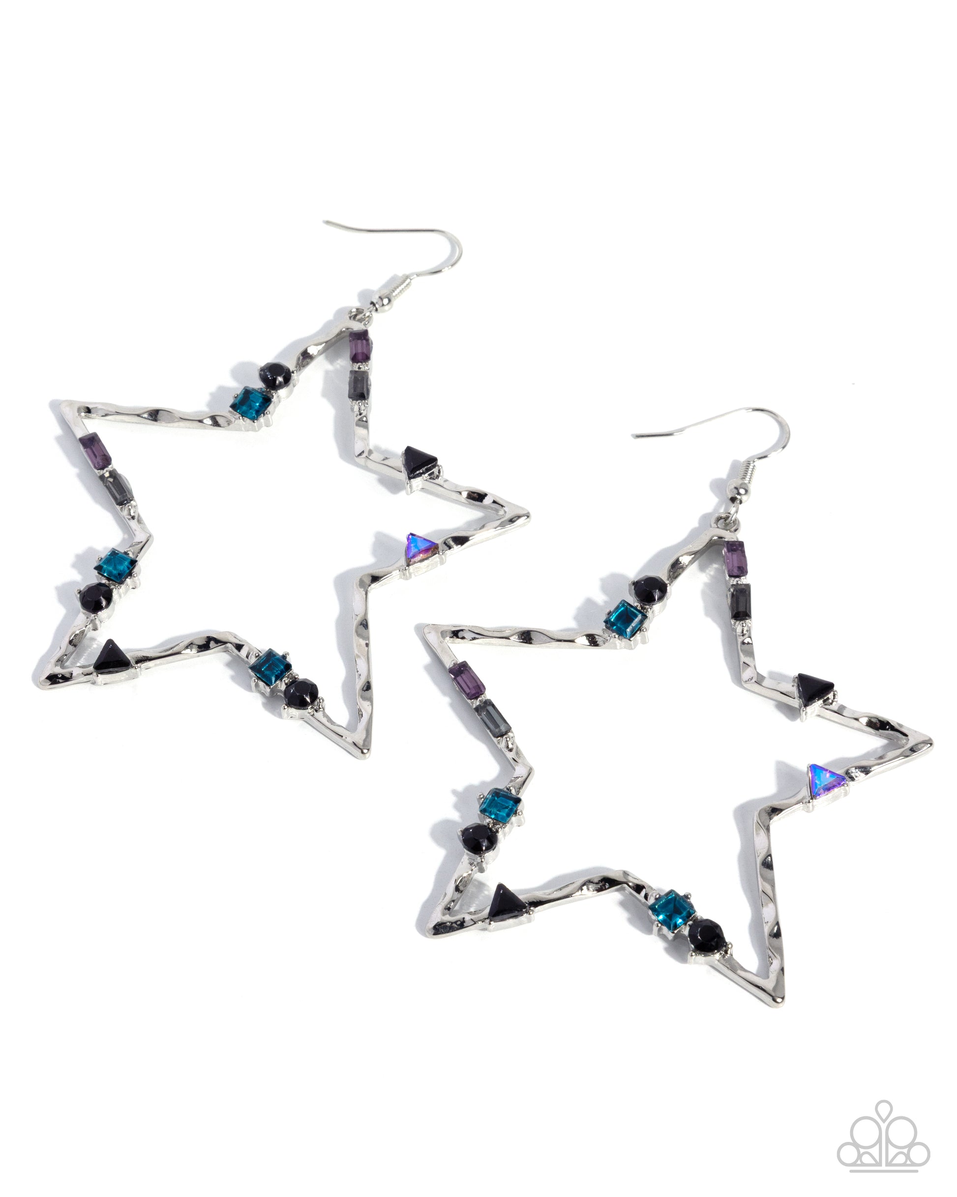 Stellar Spell - black - Paparazzi earrings