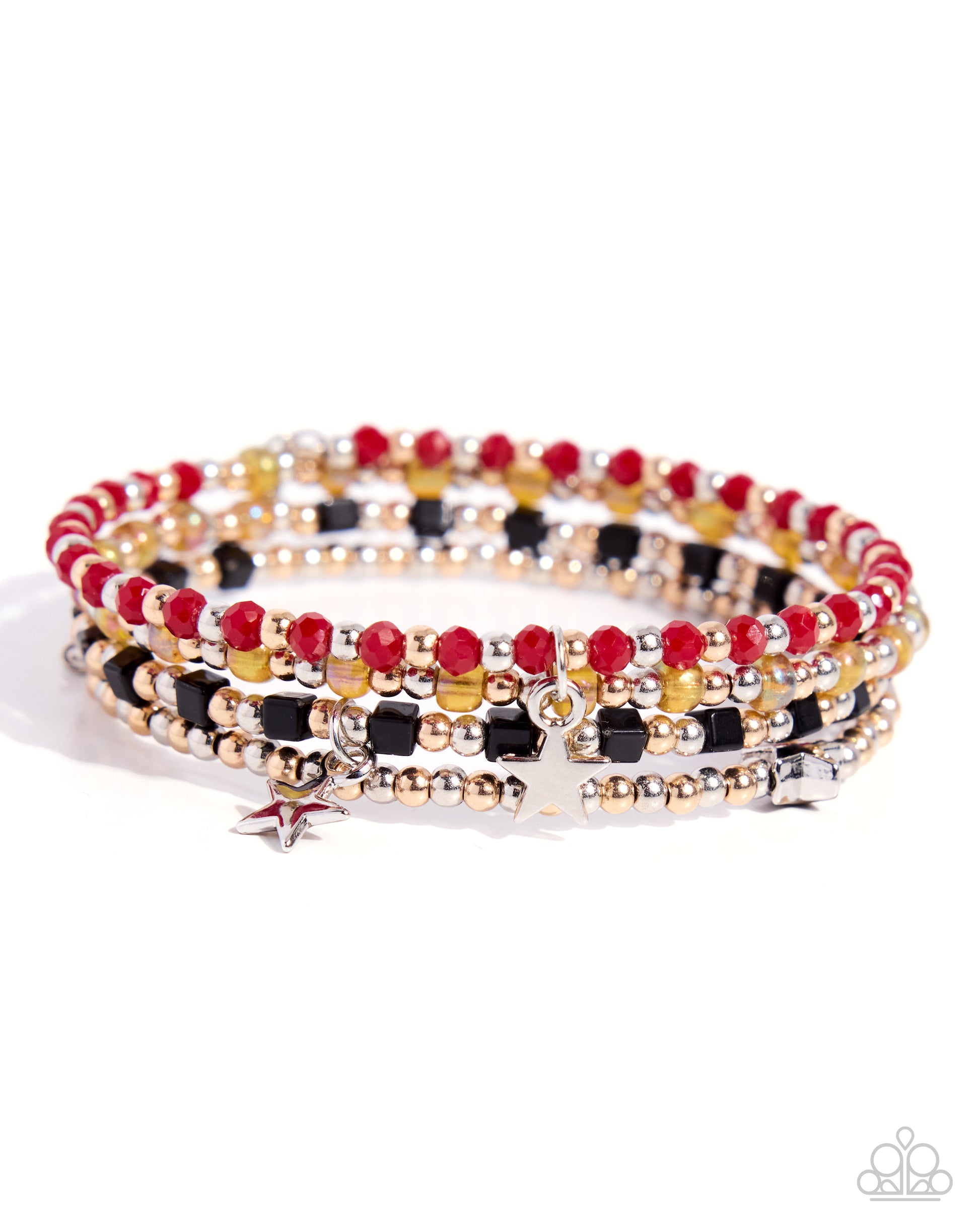 Stellar Stack - multi - Paparazzi bracelet