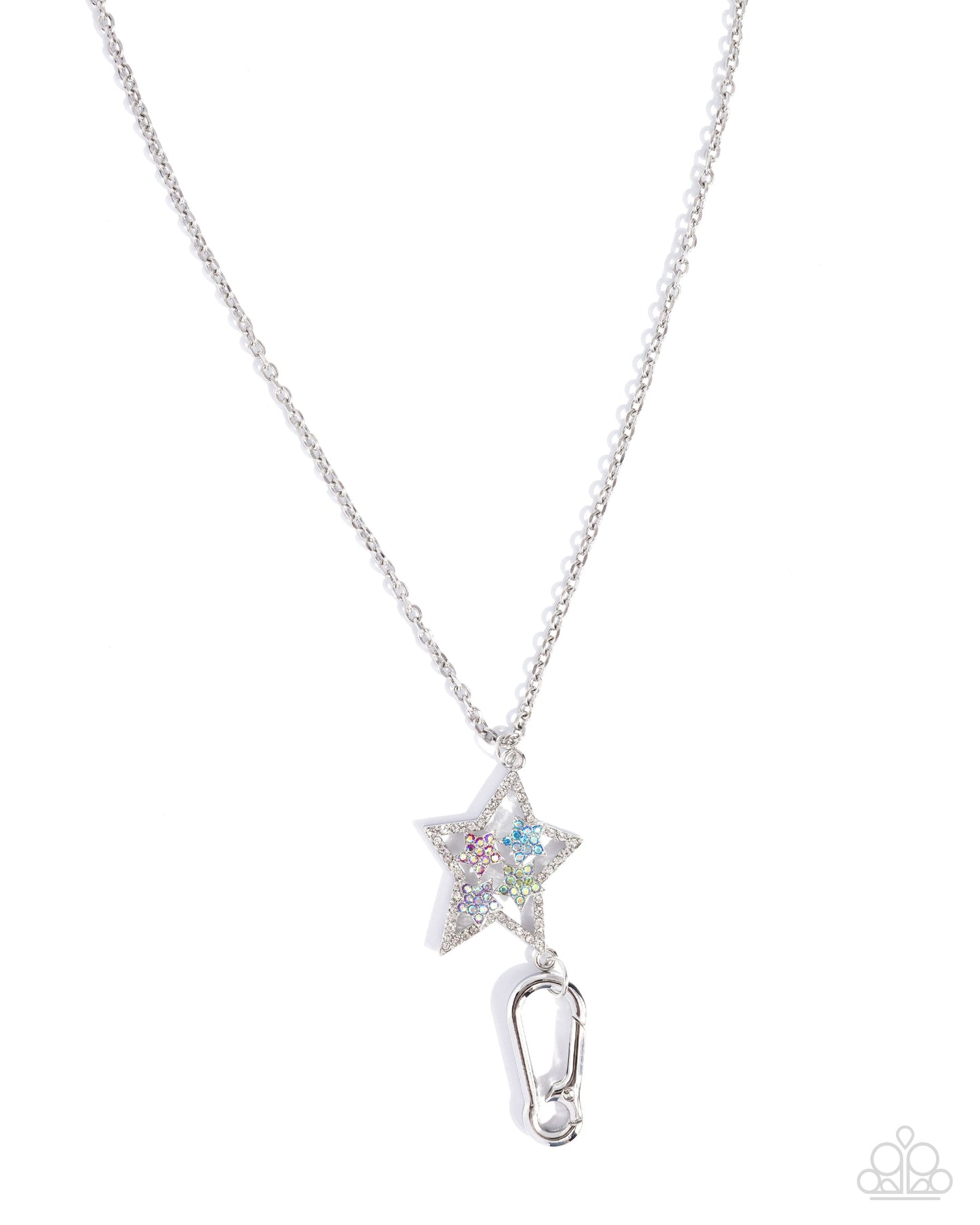 Stellar Steadfast - multi - Paparazzi LANYARD necklace