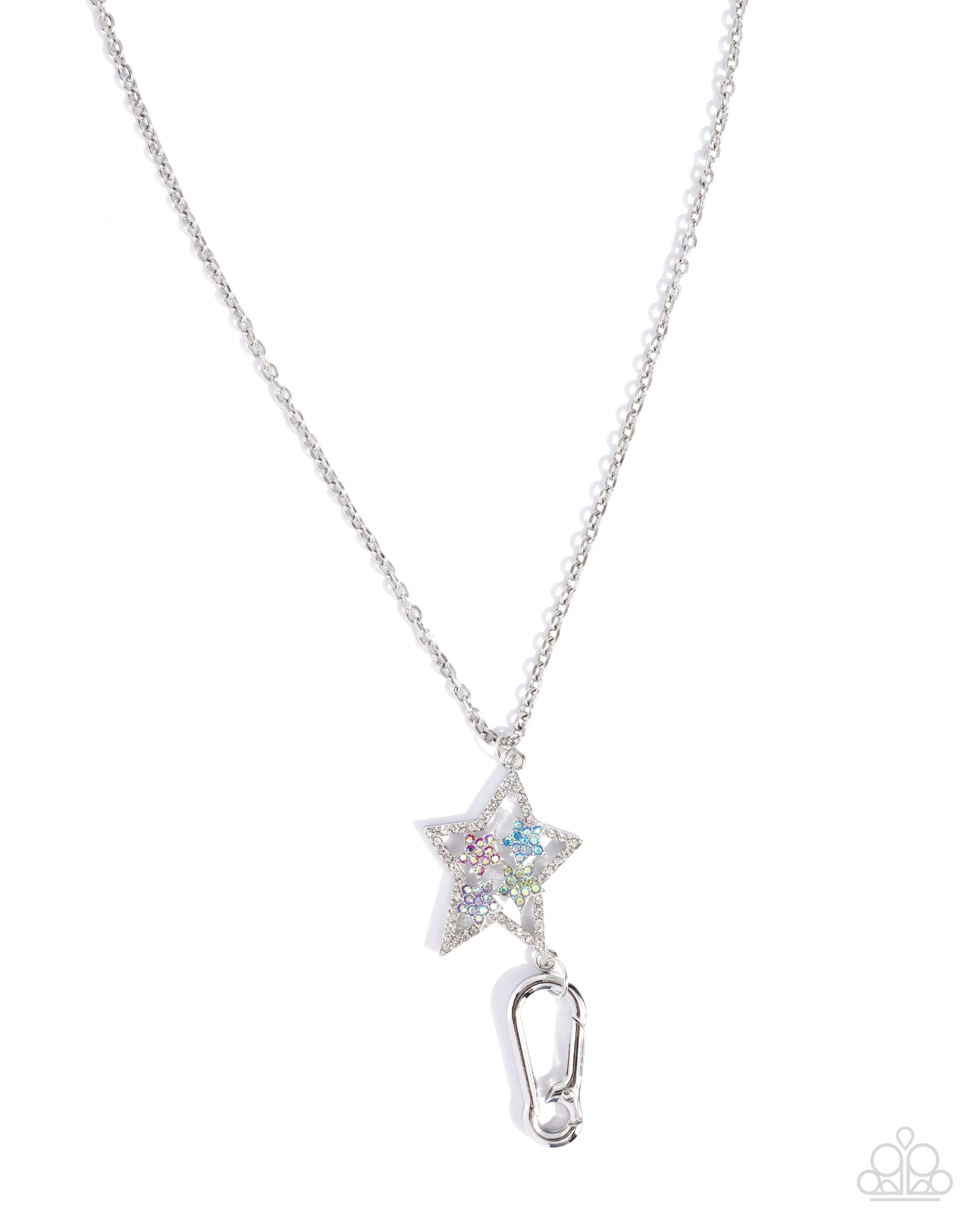 Stellar Steadfast - multi - Paparazzi LANYARD necklace