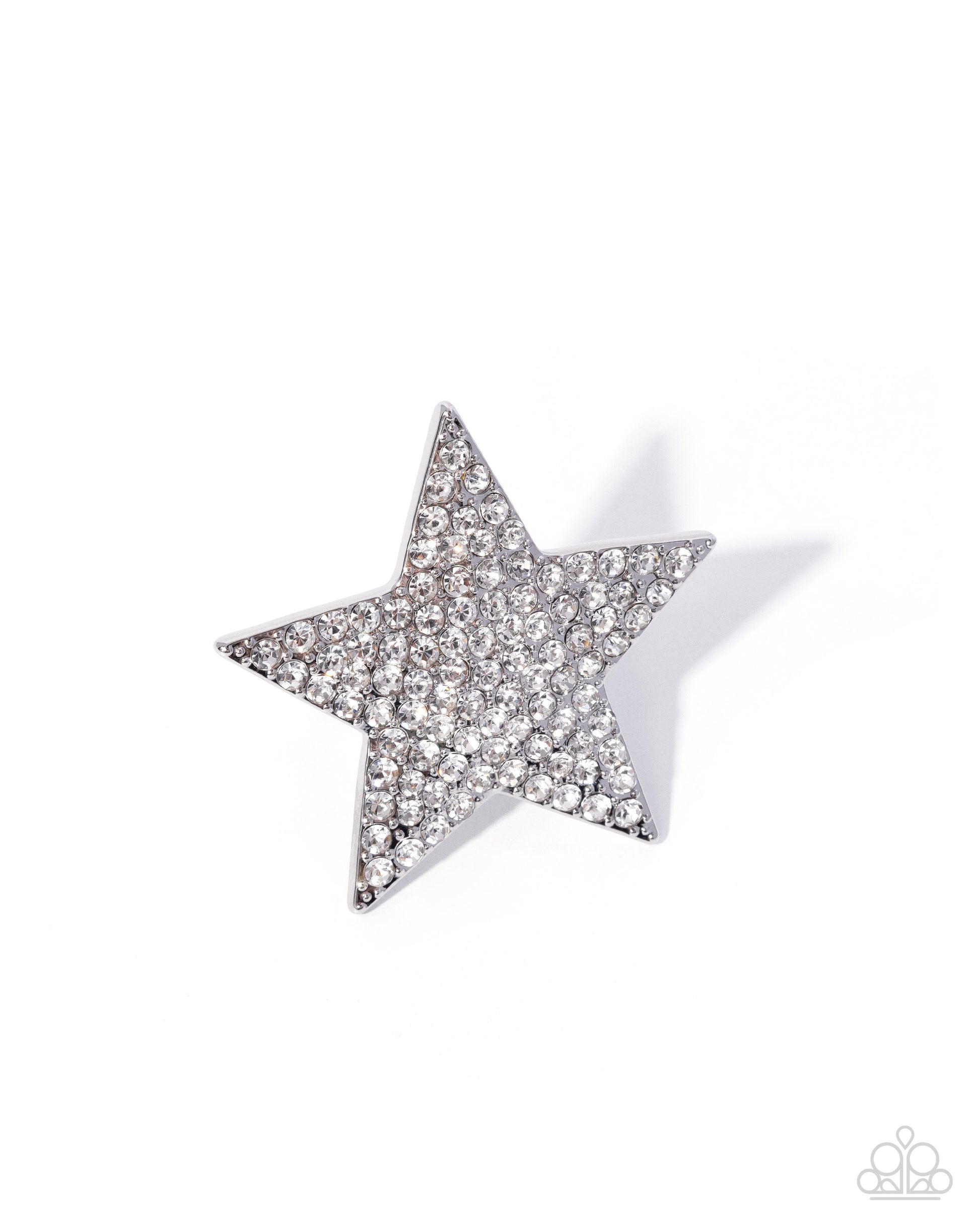 Stellar Surprise - white - Paparazzi ring