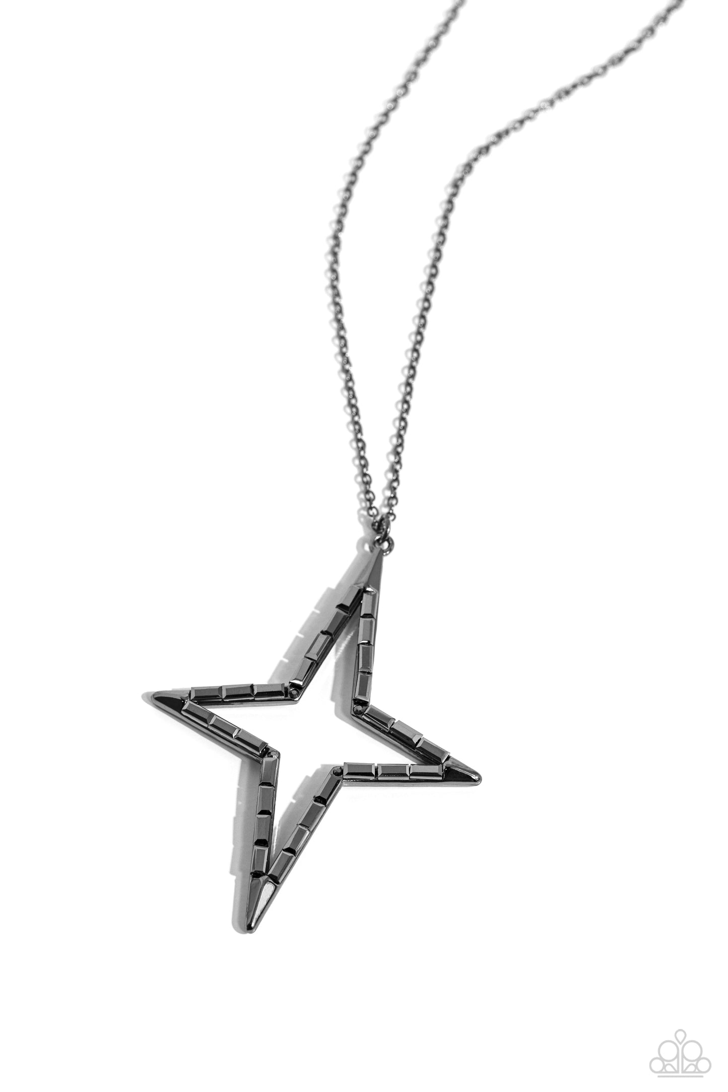 Stellar Showtime - black - Paparazzi necklace