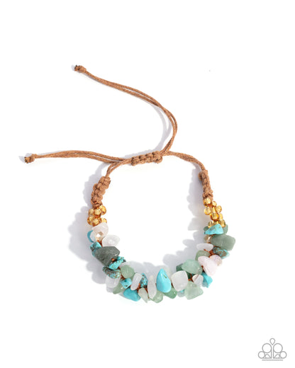 Stony Salvage - multi - Paparazzi bracelet