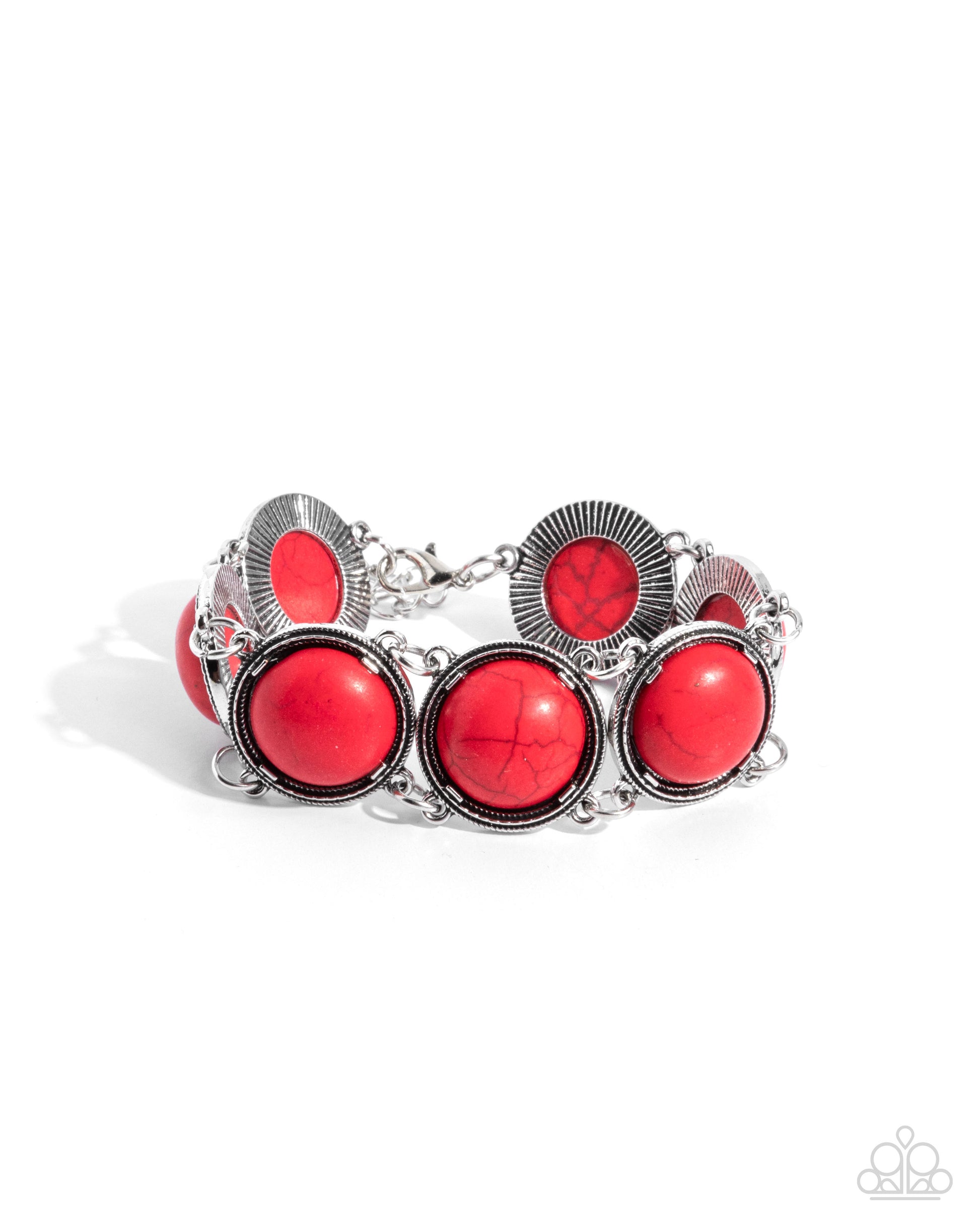 Stony Session - red - Paparazzi bracelet