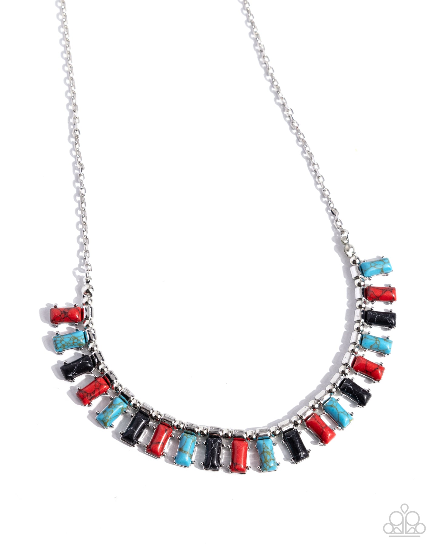 Stony Shimmer - red - Paparazzi necklace