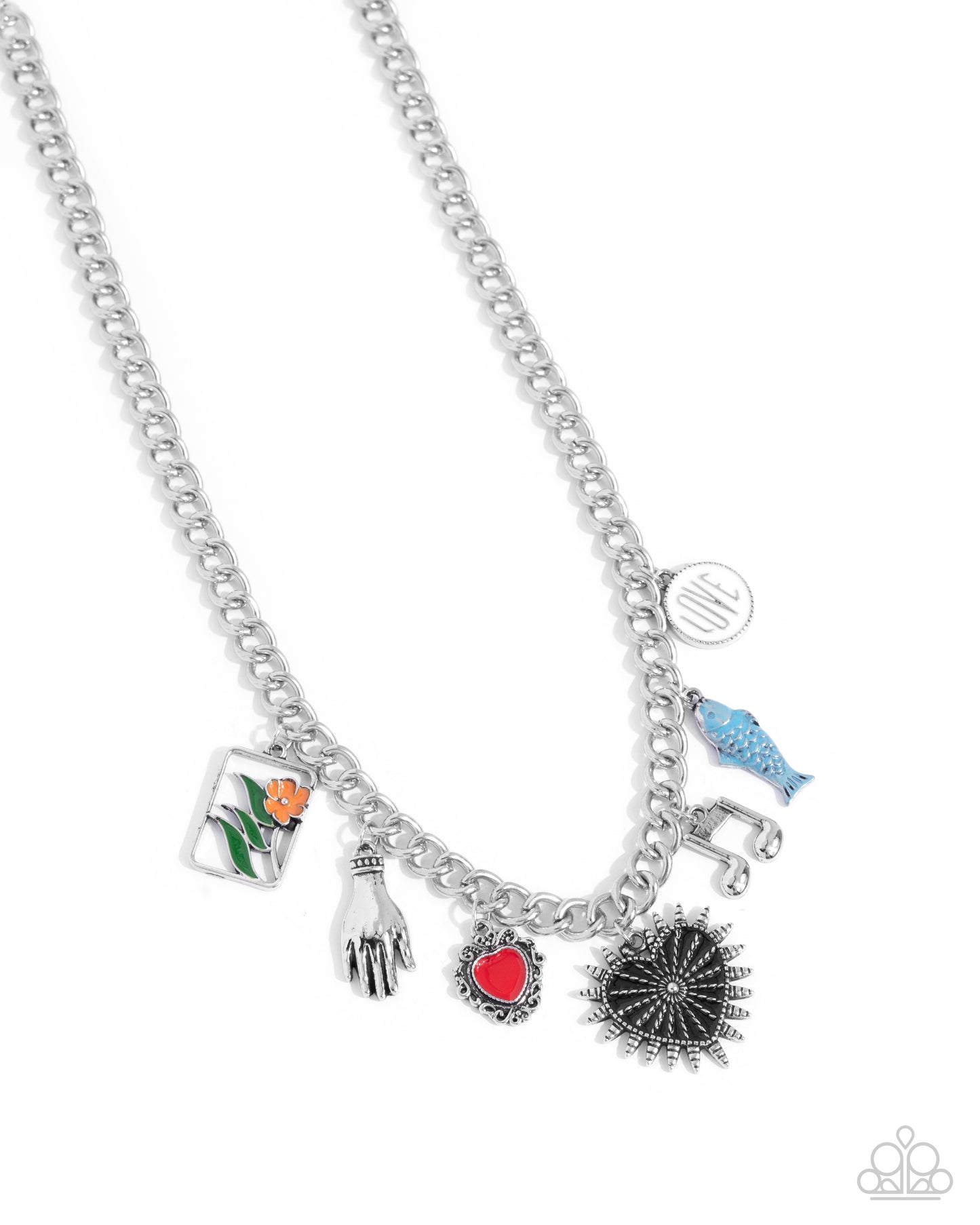 Storytelling Shimmer - multi - Paparazzi necklace