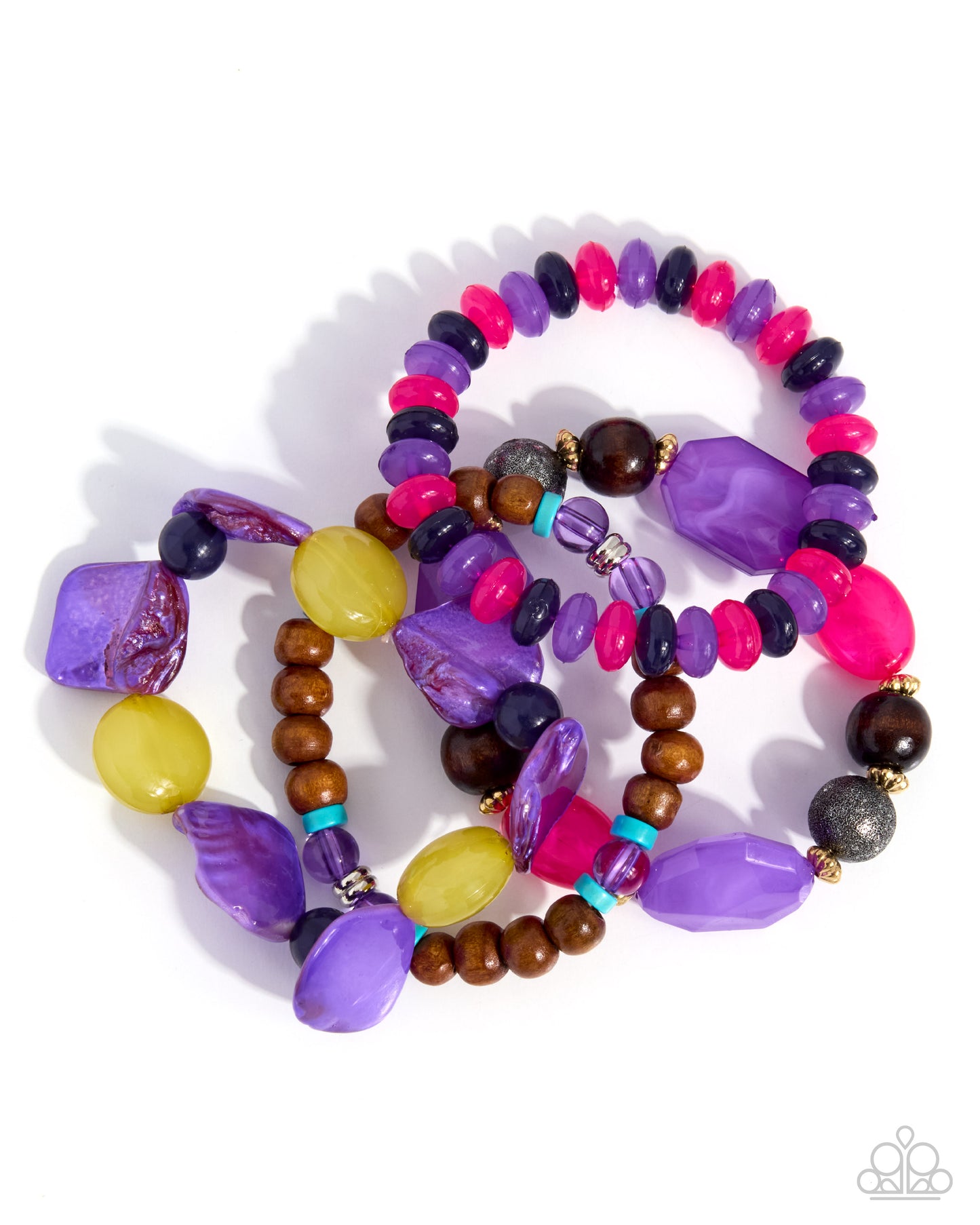Straightforward Season - purple - Paparazzi bracelet