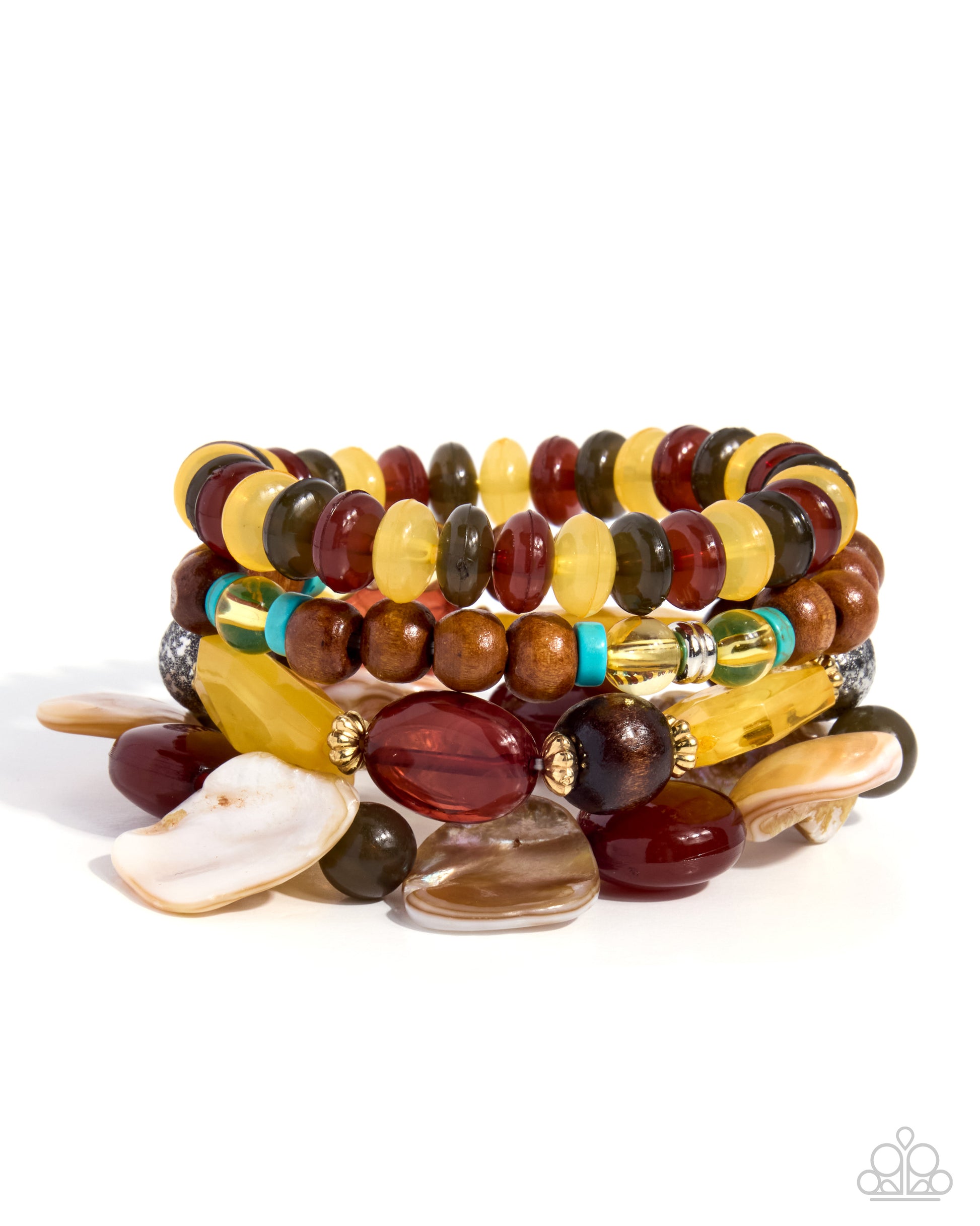 Straightforward Season - yellow - Paparazzi bracelet