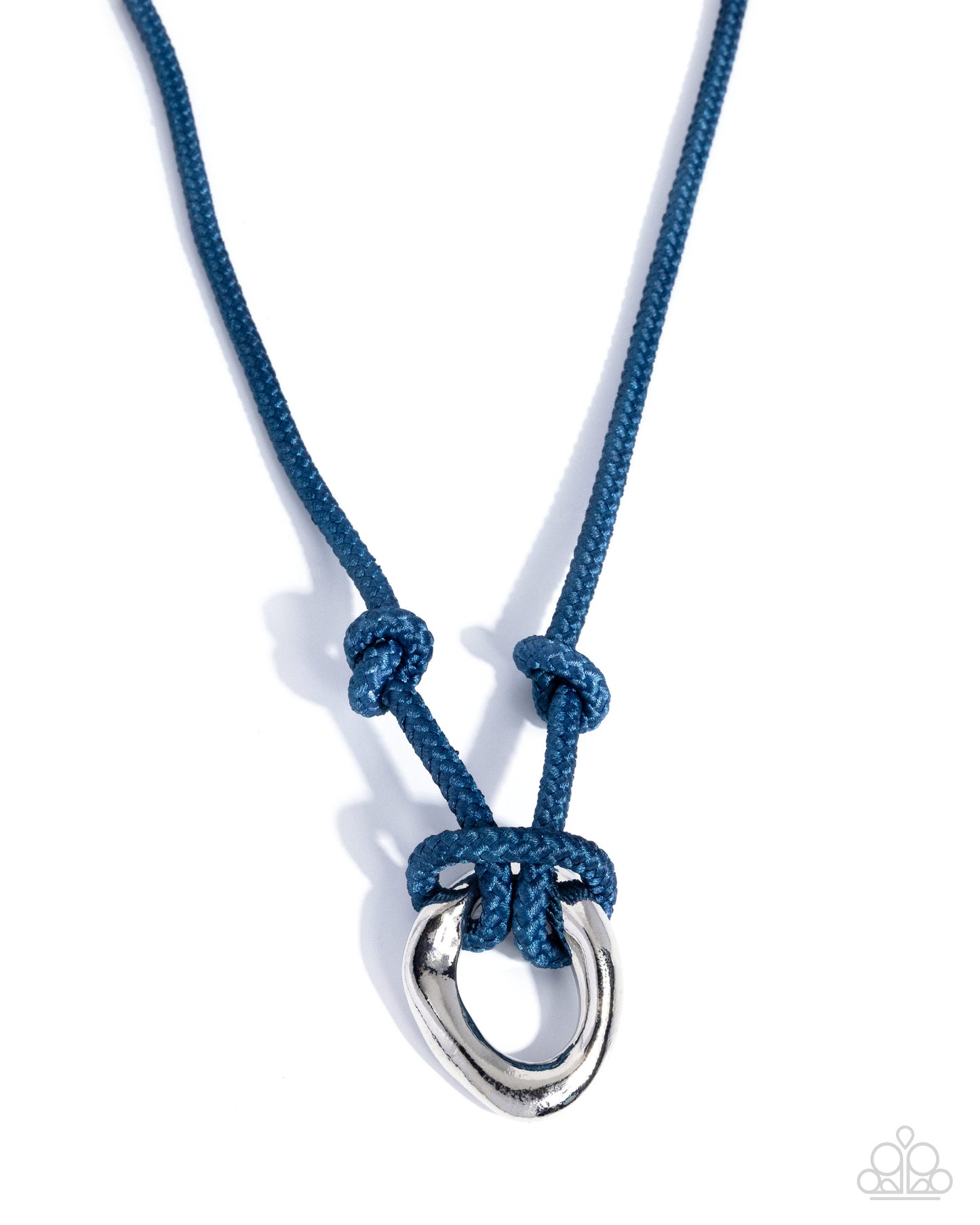 Straightforward Suave - blue - Paparazzi necklace