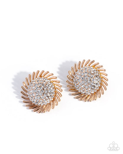 Strategic Show - gold - Paparazzi complete set