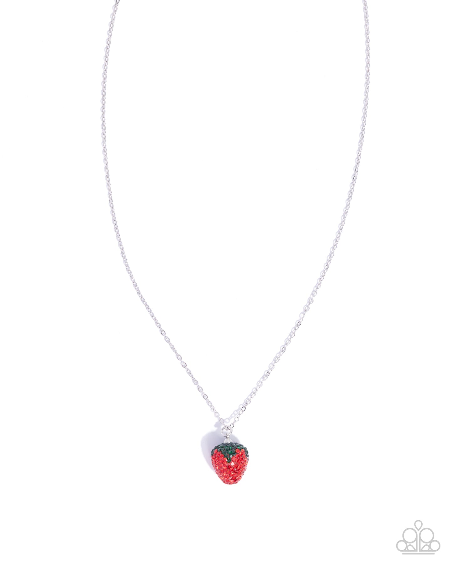 Strawberry Shimmer - red - Paparazzi necklace