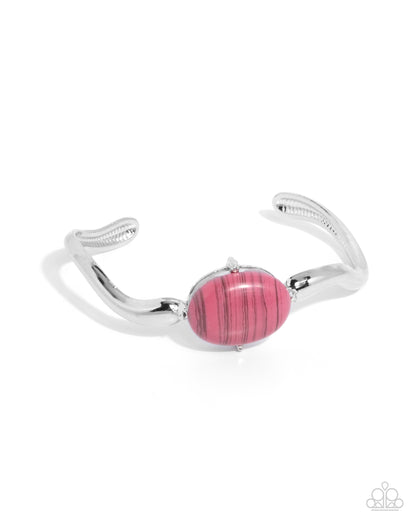 Striped Sensation - pink - Paparazzi bracelet