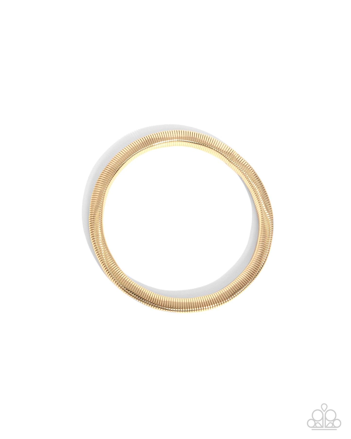 Stubborn Simplicity - gold - Paparazzi bracelet