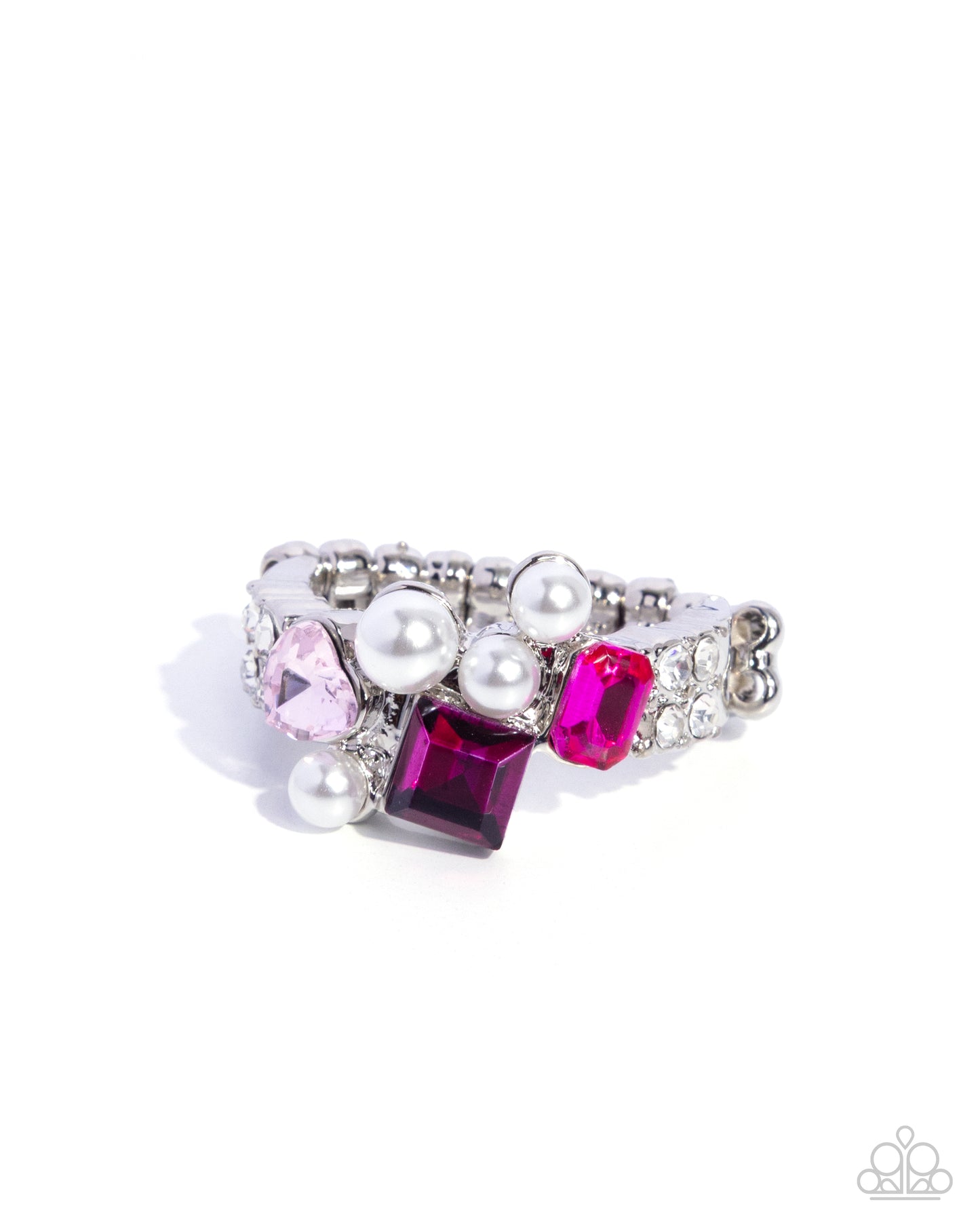 Stuck In The Moment - pink - Paparazzi ring