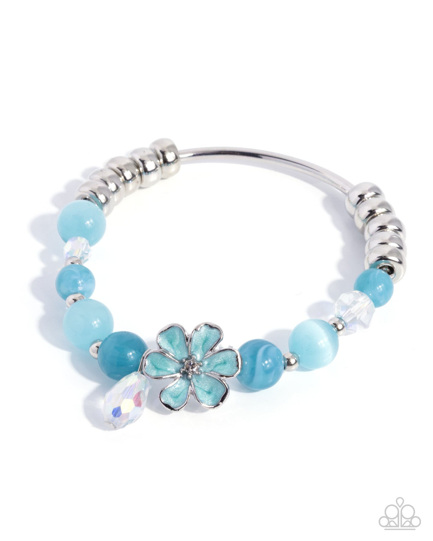 Stunning Spring - blue - Paparazzi bracelet