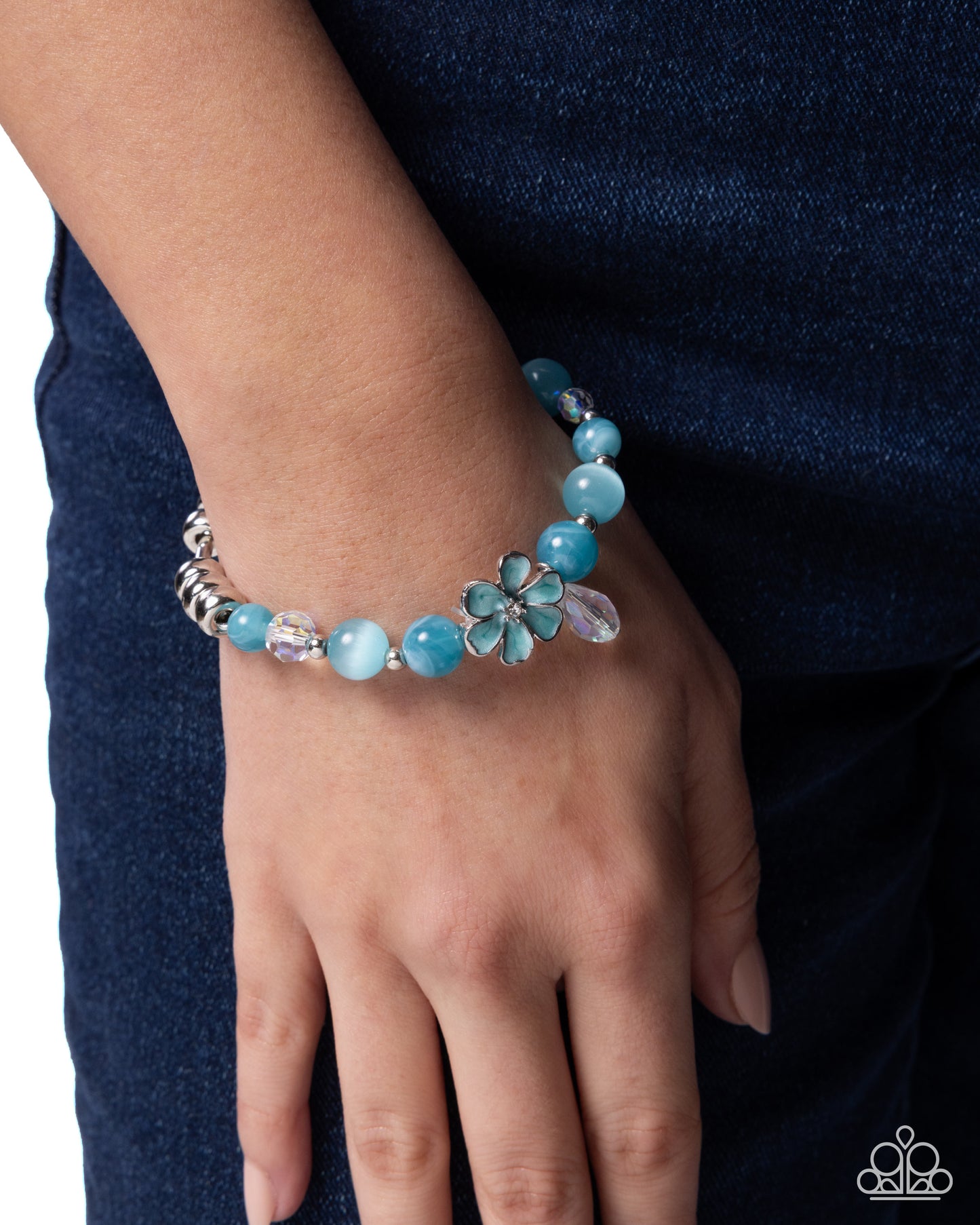 Stunning Spring - blue - Paparazzi bracelet