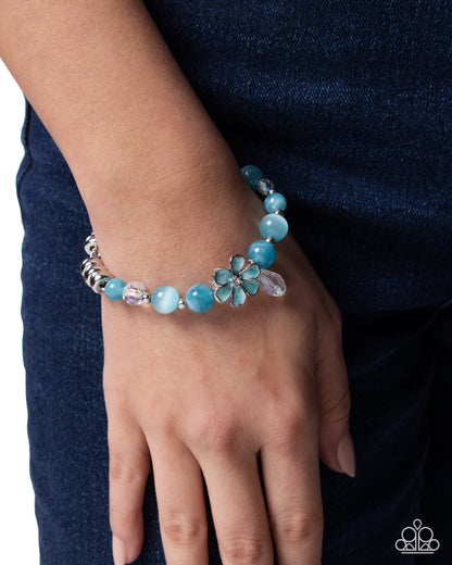 Stunning Spring - blue - Paparazzi bracelet
