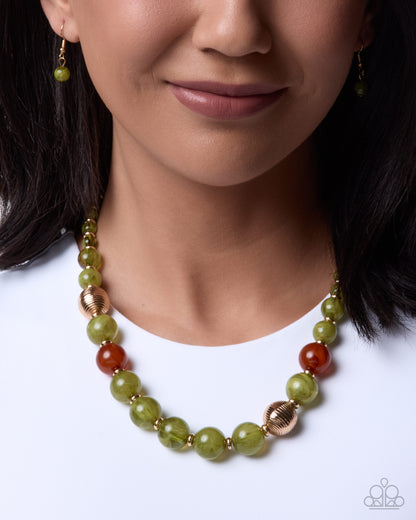 Style Specialty - green - Paparazzi necklace