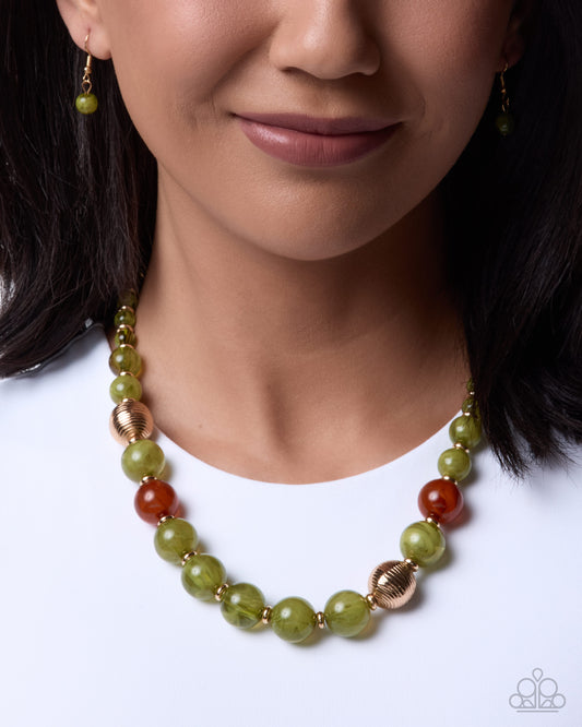 Style Specialty - green - Paparazzi necklace