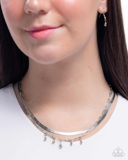 Suave Shimmy - orange - Paparazzi necklace