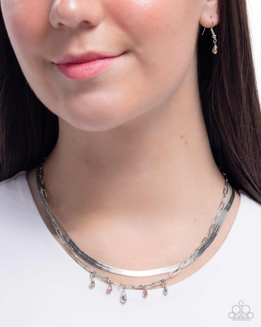 Suave Shimmy - orange - Paparazzi necklace