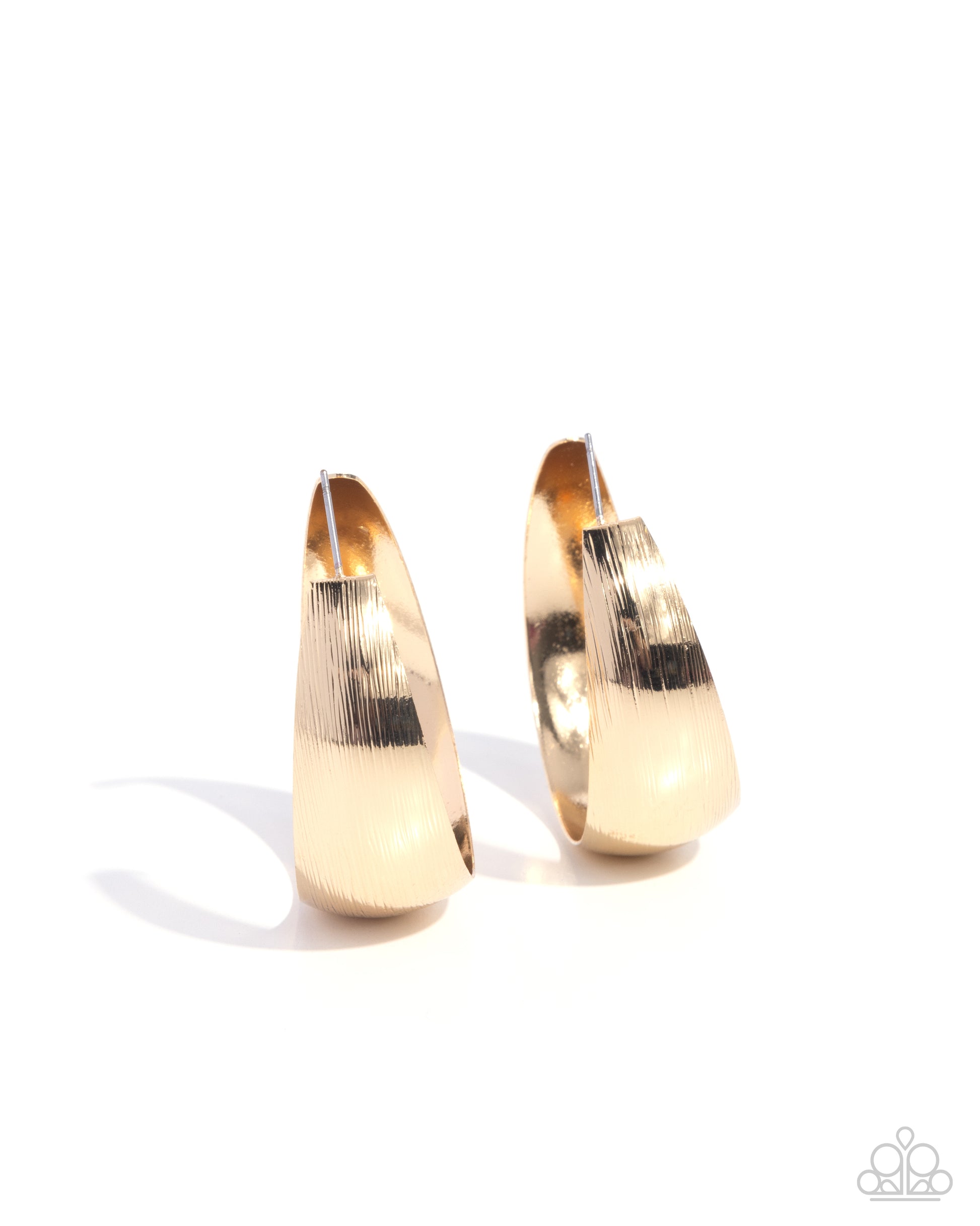 Subtle Sheen - gold - Paparazzi earrings