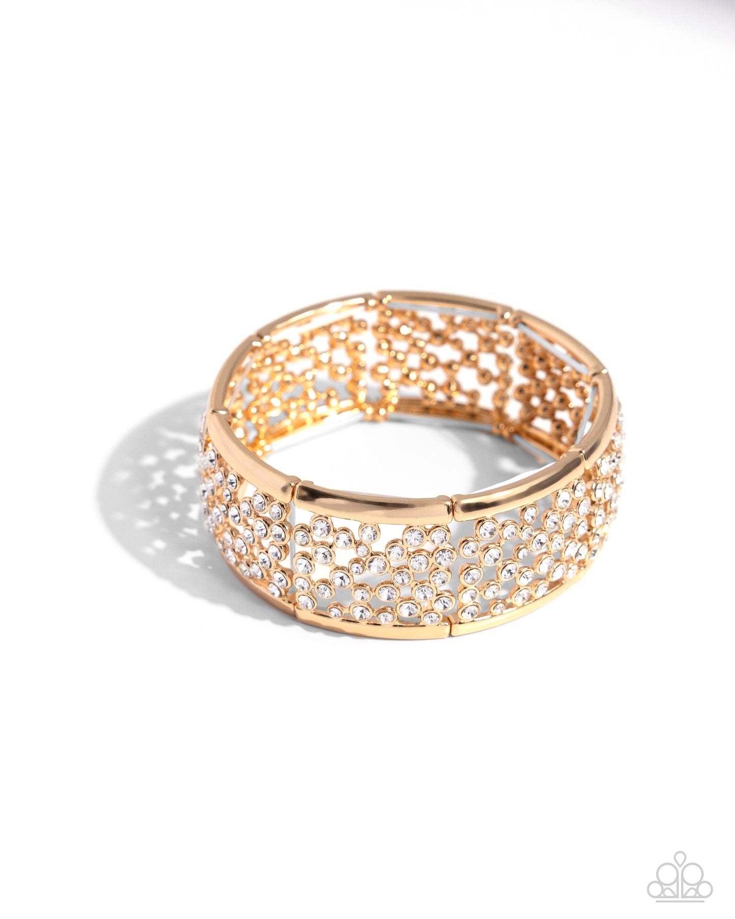 Subtly Scattered - gold - Paparazzi bracelet