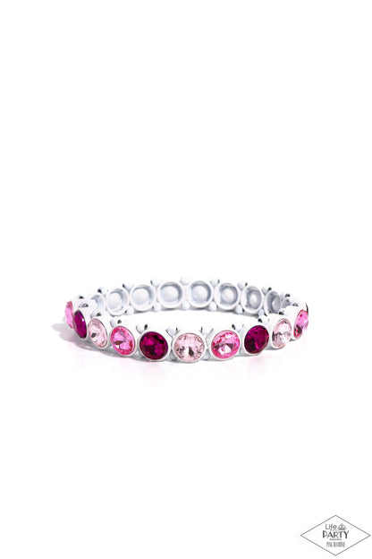 Sugar Coated Sparkle - pink - Paparazzi bracelet