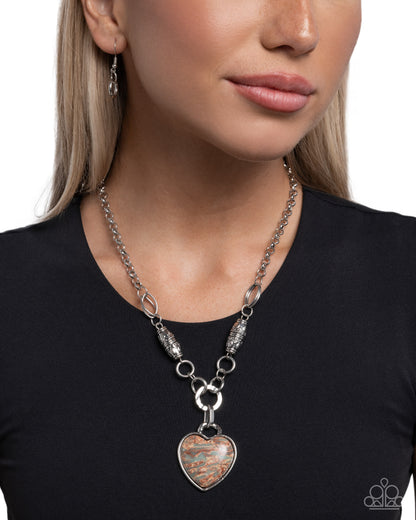 Suitable Stones - multi - Paparazzi necklace