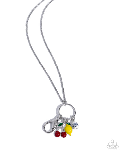 Summer Playdate - multi - Paparazzi LANYARD necklace