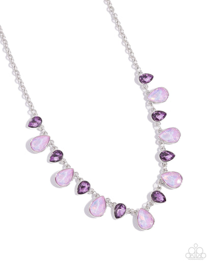Summer Season - purple - Paparazzi necklace