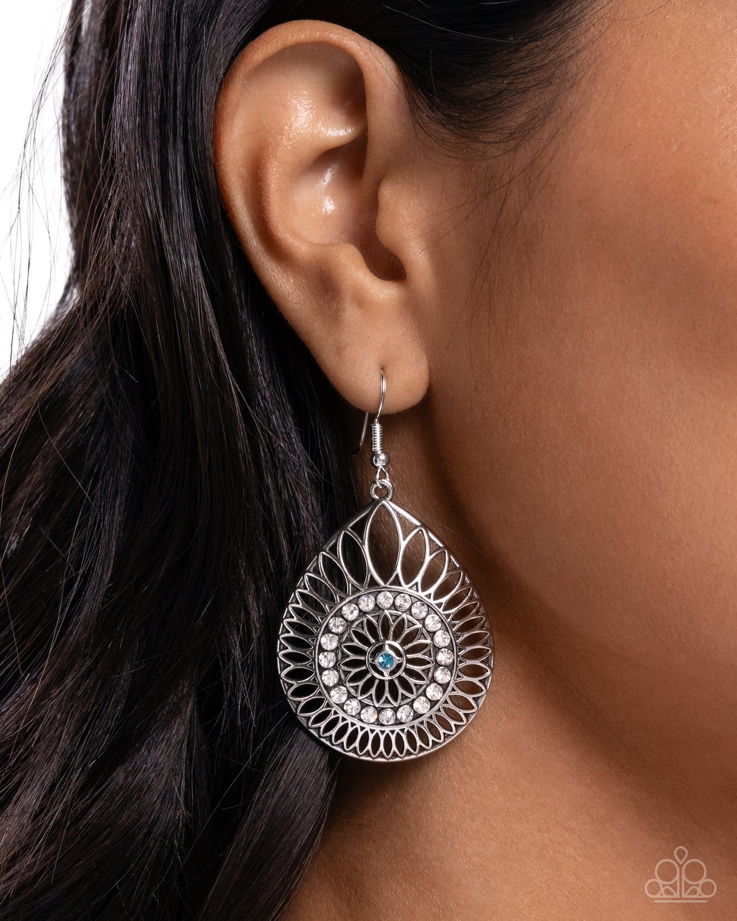 Summer Sojourn - blue - Paparazzi earrings