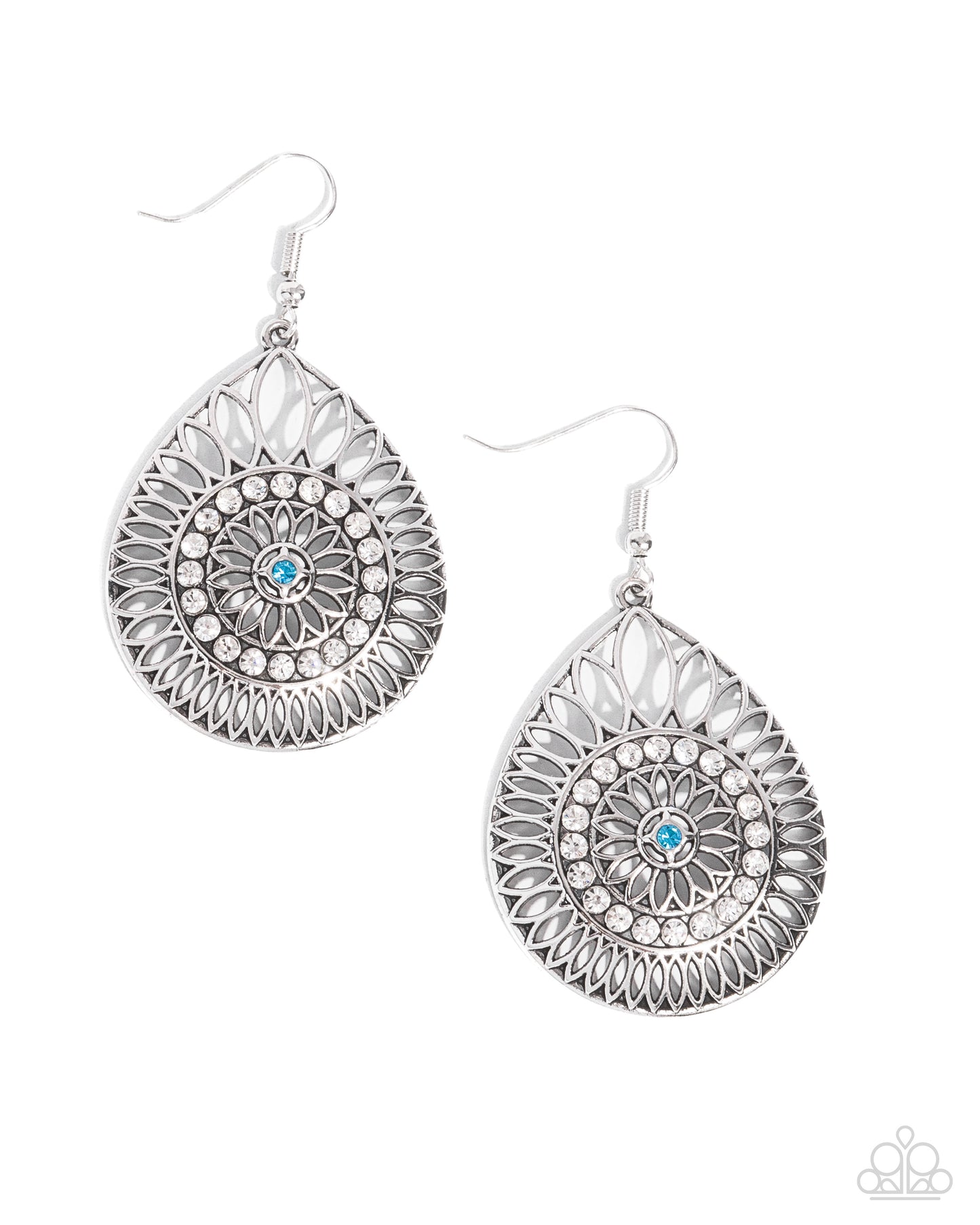 Summer Sojourn - blue - Paparazzi earrings