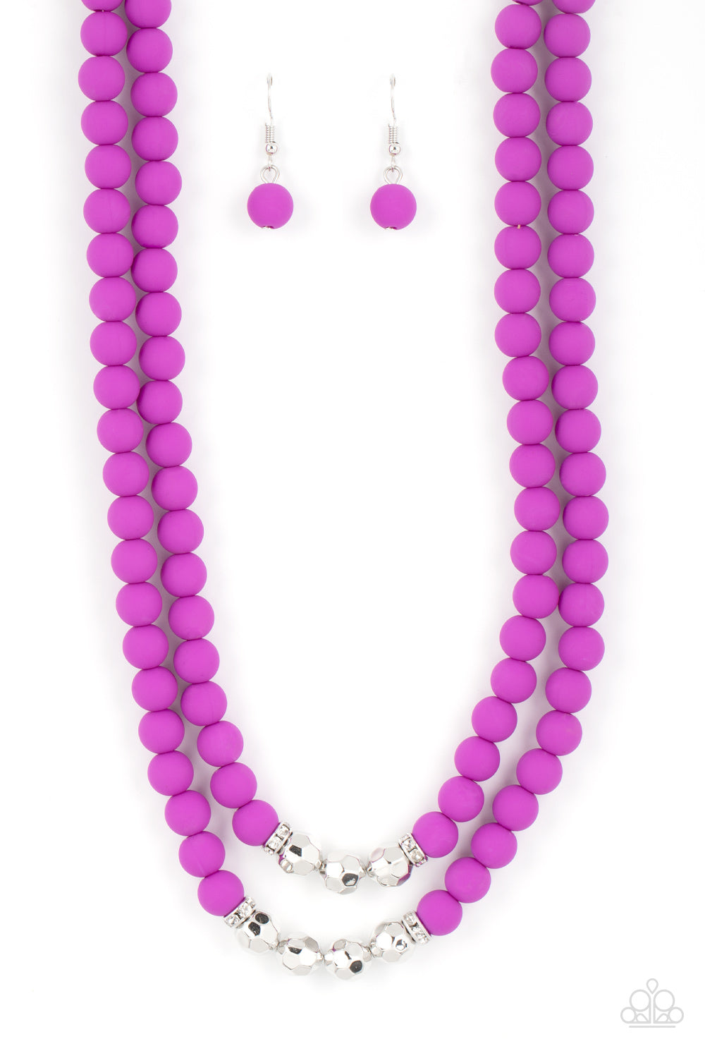 Summer Splash - purple - Paparazzi necklace