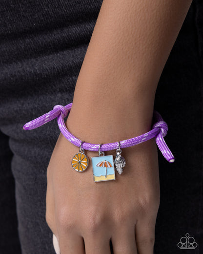 Summer Suite - purple - Paparazzi bracelet