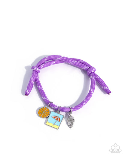 Summer Suite - purple - Paparazzi bracelet