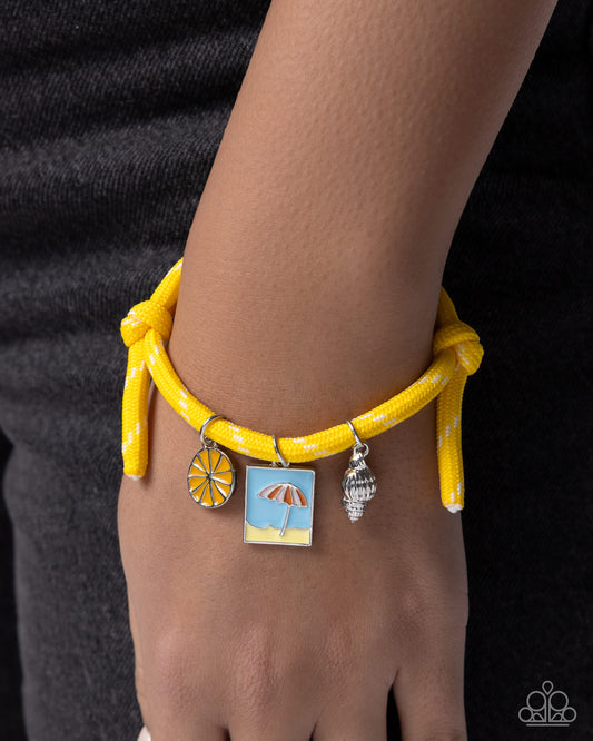 Summer Suite - yellow - Paparazzi bracelet