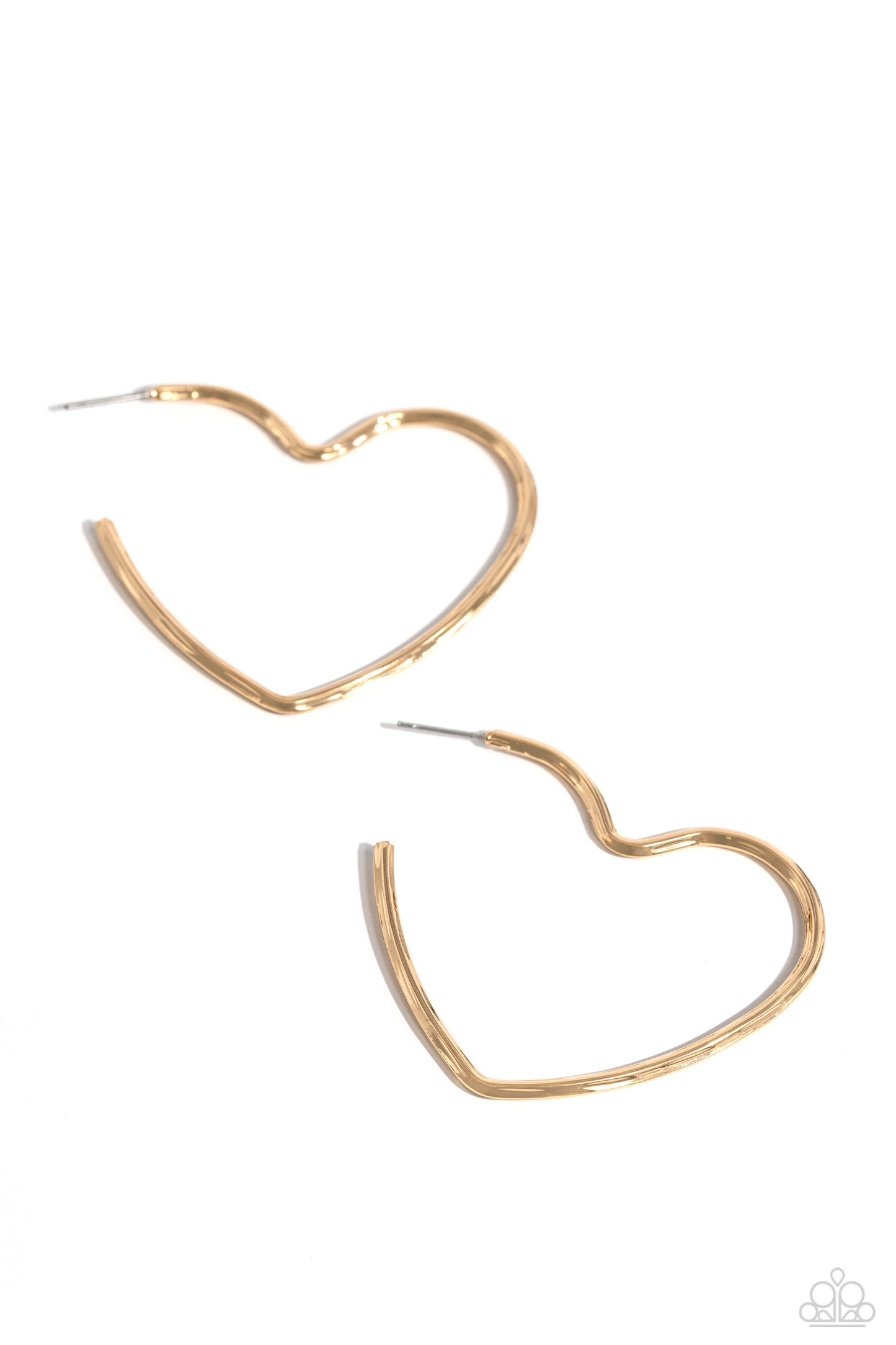 Summer Sweethearts - gold - Paparazzi earrings