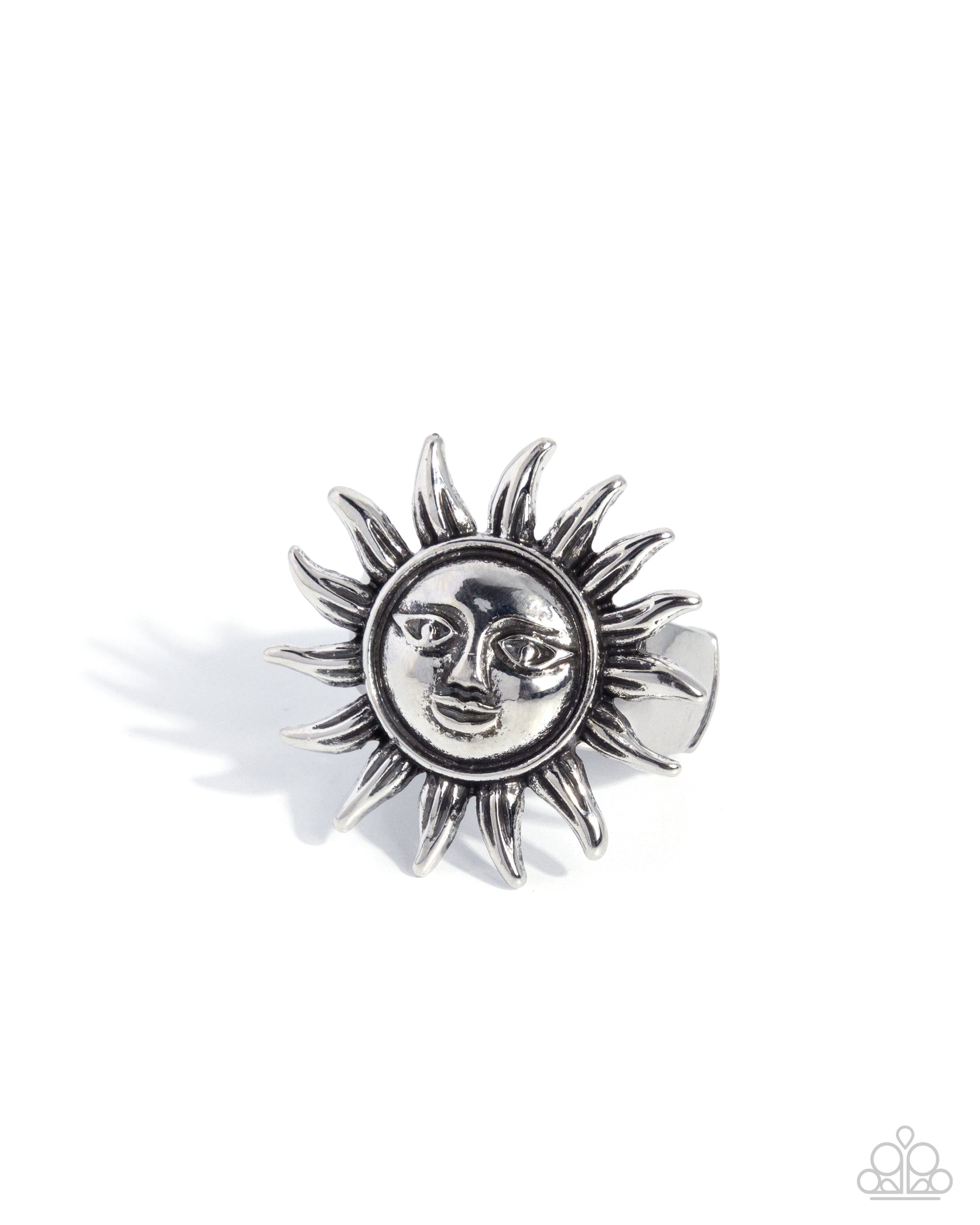 Sun Show - silver - Paparazzi ring