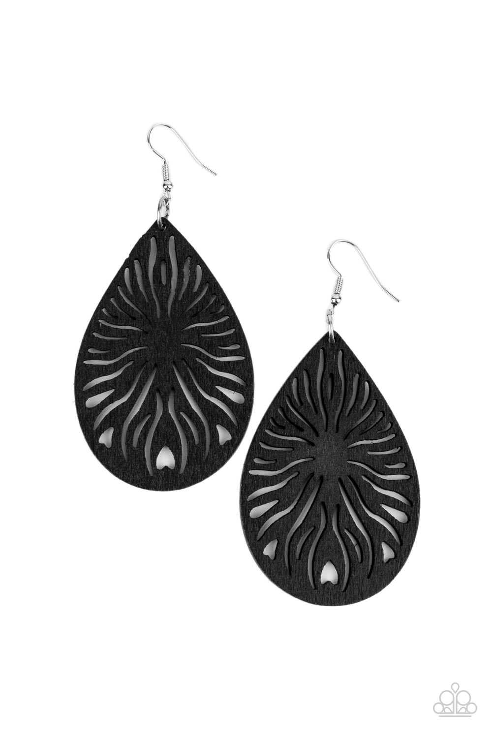 Sunny Incantations - black - Paparazzi earrings