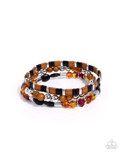 Sunset Stack - black - Paparazzi bracelet