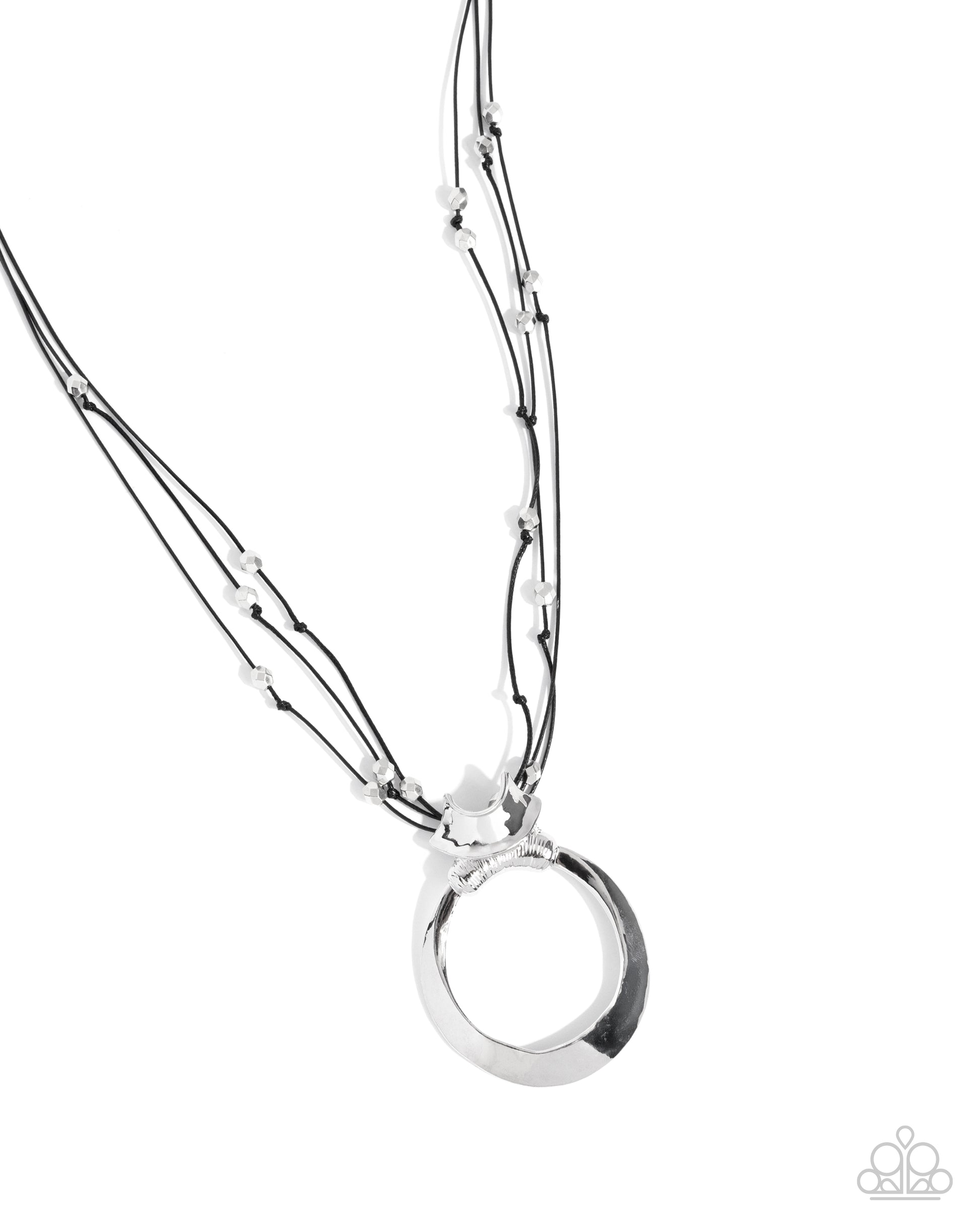 Sunset Story - black - Paparazzi necklace