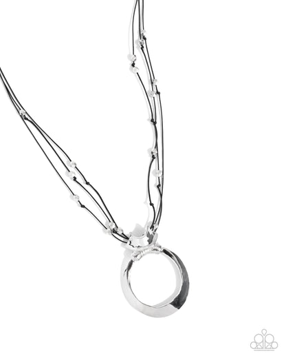 Sunset Story - black - Paparazzi necklace