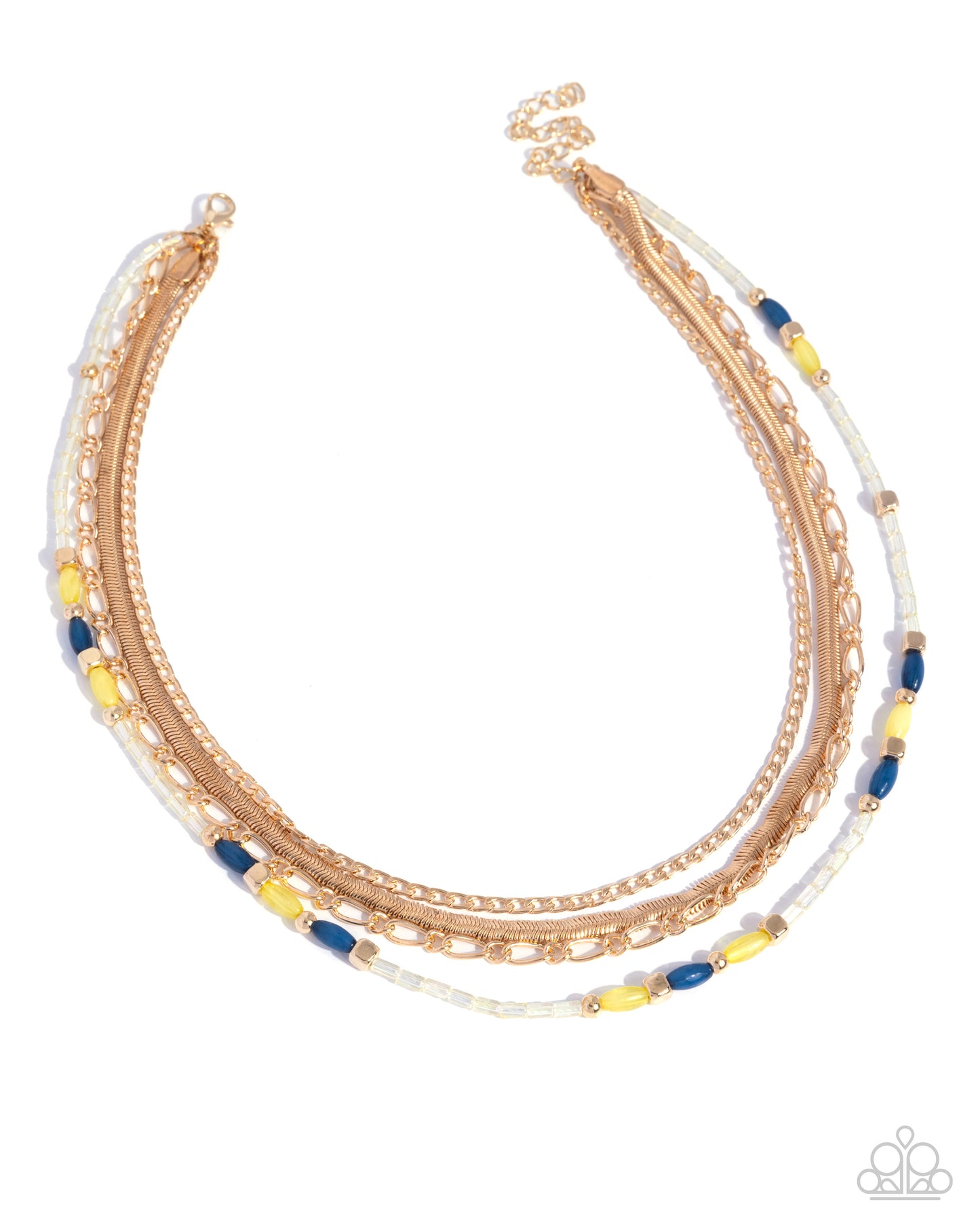 Sunset Surface - multi - Paparazzi necklace