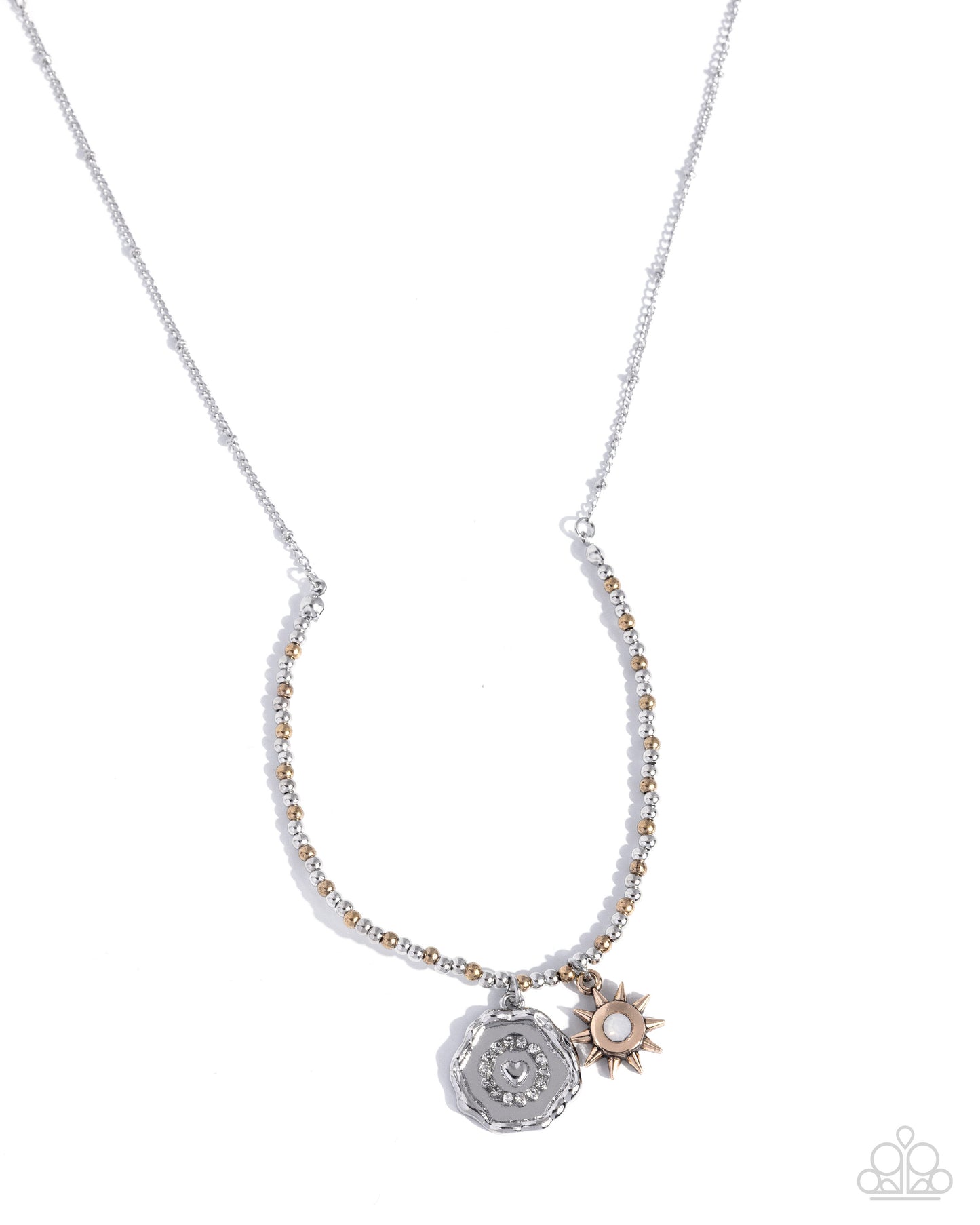 Sunshine Sojourn - white - Paparazzi necklace